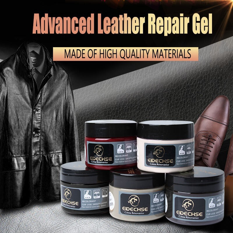 Advanced Leather Repair Gel Kit Filler Restore Car Seat Sofa Scratch Rips Holes – Compatible with Seat