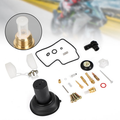 Carburetor Carb Rebuild Kit With plunger & float Compatible with for Honda VLX400 Steed 400