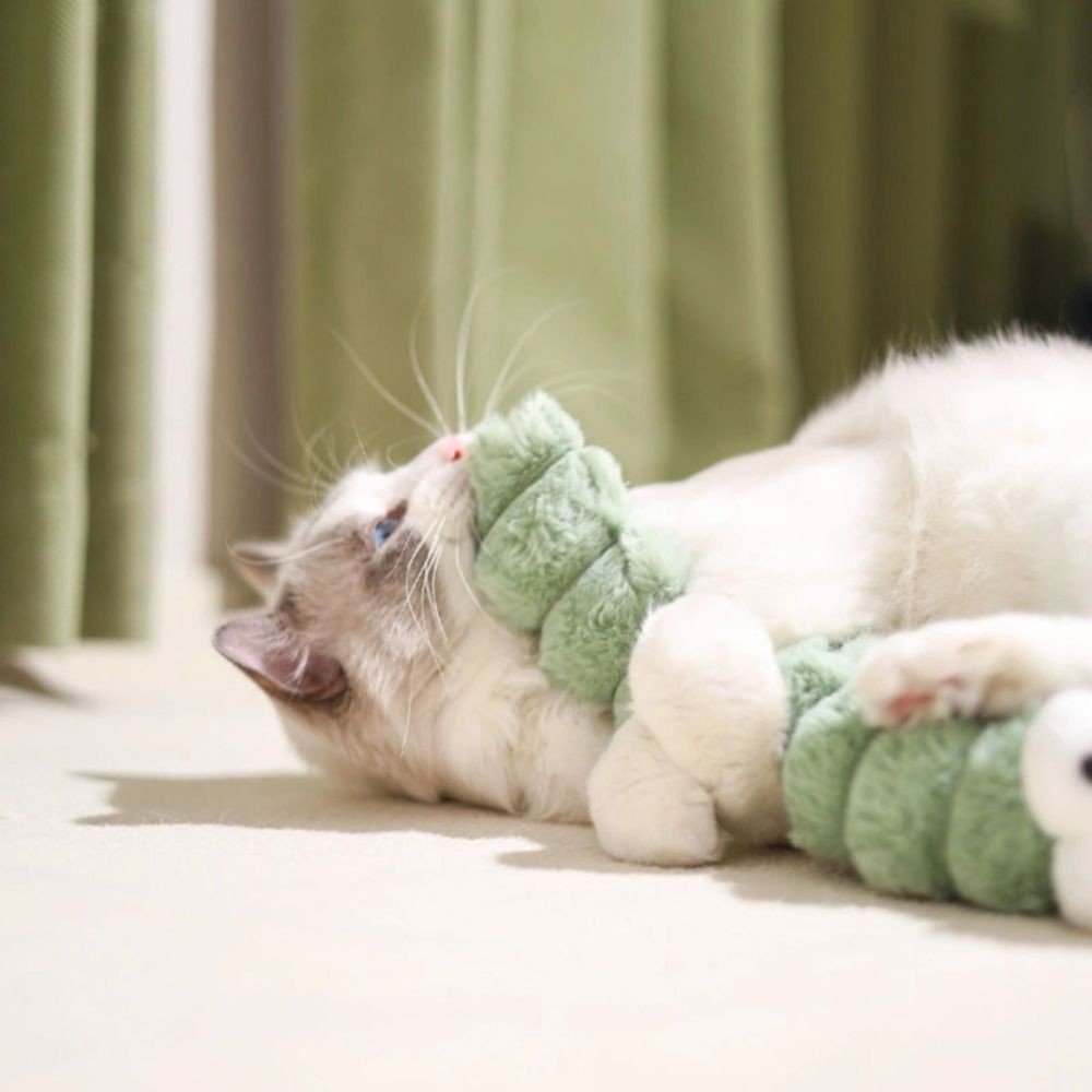 Soft Plush Cat Kick Toy Self-entertainment Catnip Toy  Cat Toy Supplies
