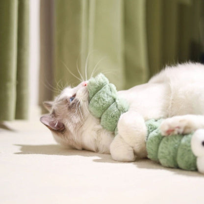 Soft Plush Cat Kick Toy Self-entertainment Catnip Toy  Cat Toy Supplies