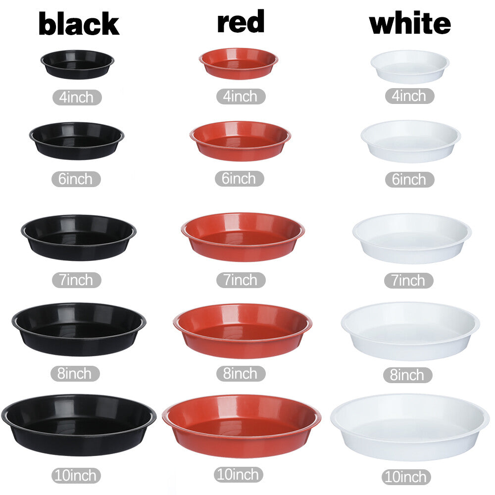Flower Pot Round Indoor Outdoor   Tray Saucers Drip Trays Plant Saucer