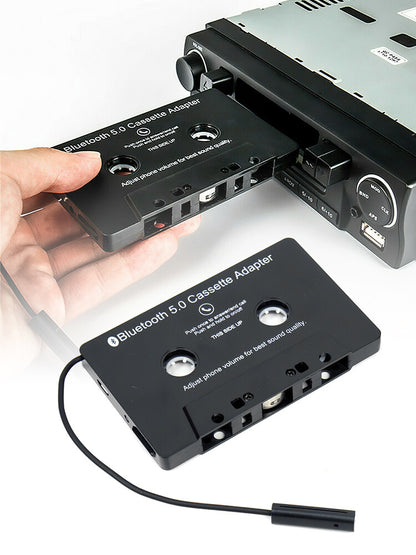 Bluetooth 5.0 Car Audio Stereo Cassette Tape Adapter to Aux Adapter USB Charging