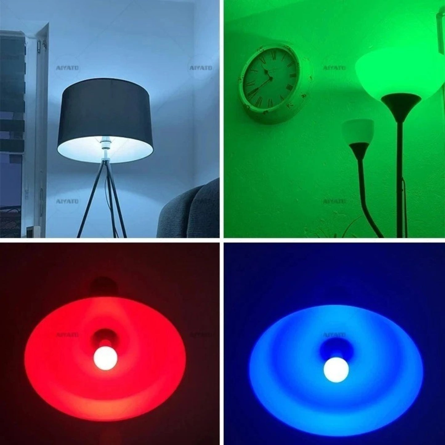 15W Smart Light Bulb Globe E27 B22 WiFi Bluetooth RGB RGBW LED Lamp Alexa Google