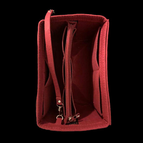 Women Felt Bag Purse Organizer Insert for Large Tote Handbag Divider MultiPocket