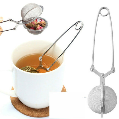 2pcs Herbs Loose Strainer Tea Mesh Ball Infuser Leaf Stainless Reusable