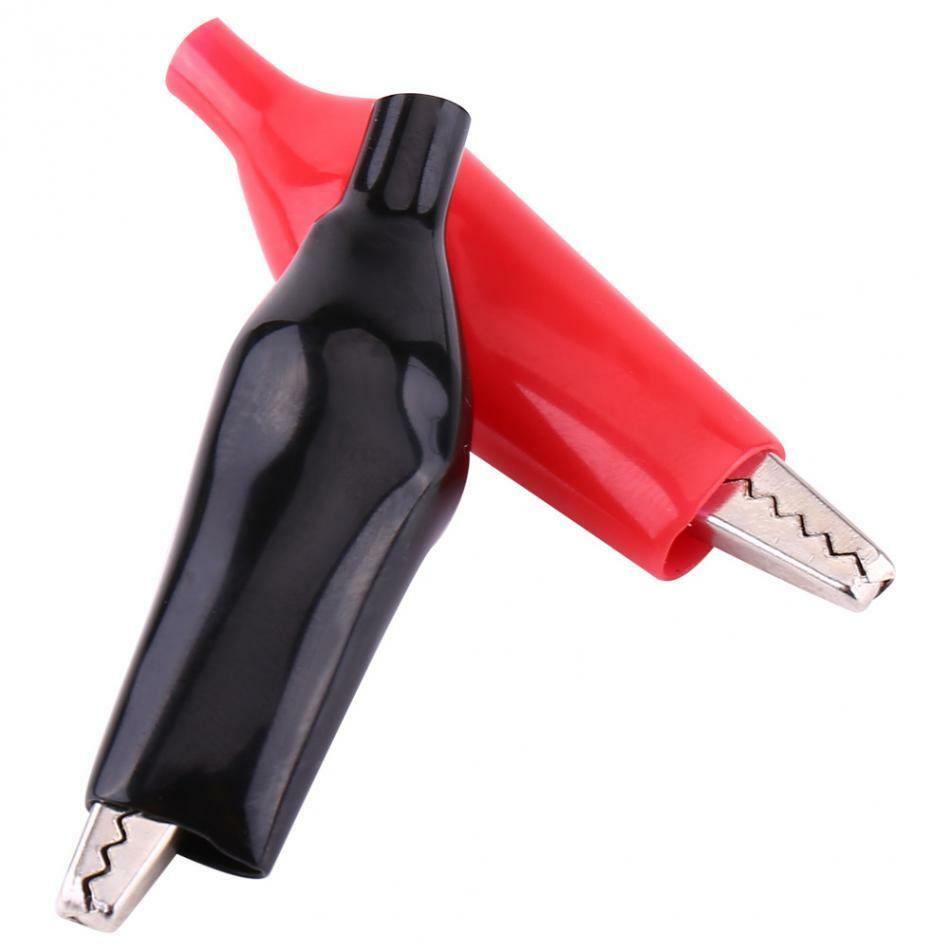 Small/Medium/Large Alligator Crocodile Clip Red&Black For Test Wire Connection