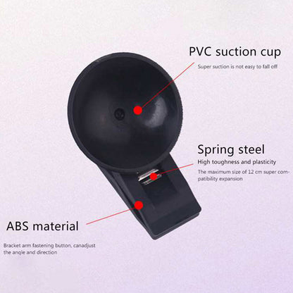2x Car Windscreen Suction Ticket Cup Plastic Clips Holder Curtains Clip Pen Card