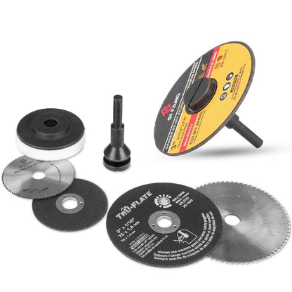 Mounting Mandrel 1/4'' Arbor Hole For Metal Cut Off Wheel Disc Die Grinder Tools