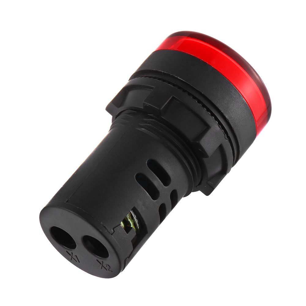 5V 12V 24V 110V 220V LED Indicator Pilot Light 22mm Panel Mount Signal Lamp