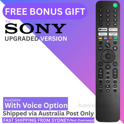 Replacement  Remote for Sony Bravia XR XBR KD 4K 8K OLED Google Android TV
