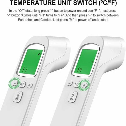 Non Touch Infrared Temperature Thermometer Digital Forehead Baby Adult Body Gun
