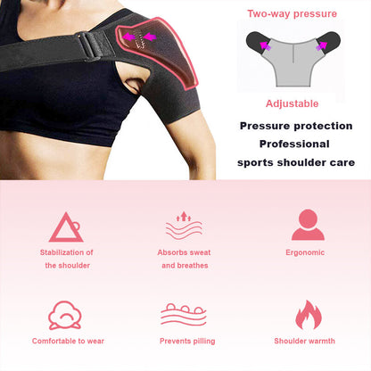 Left/Right Shoulder Brace Rotator Cuff Support Injury Dislocate Compression Wrap