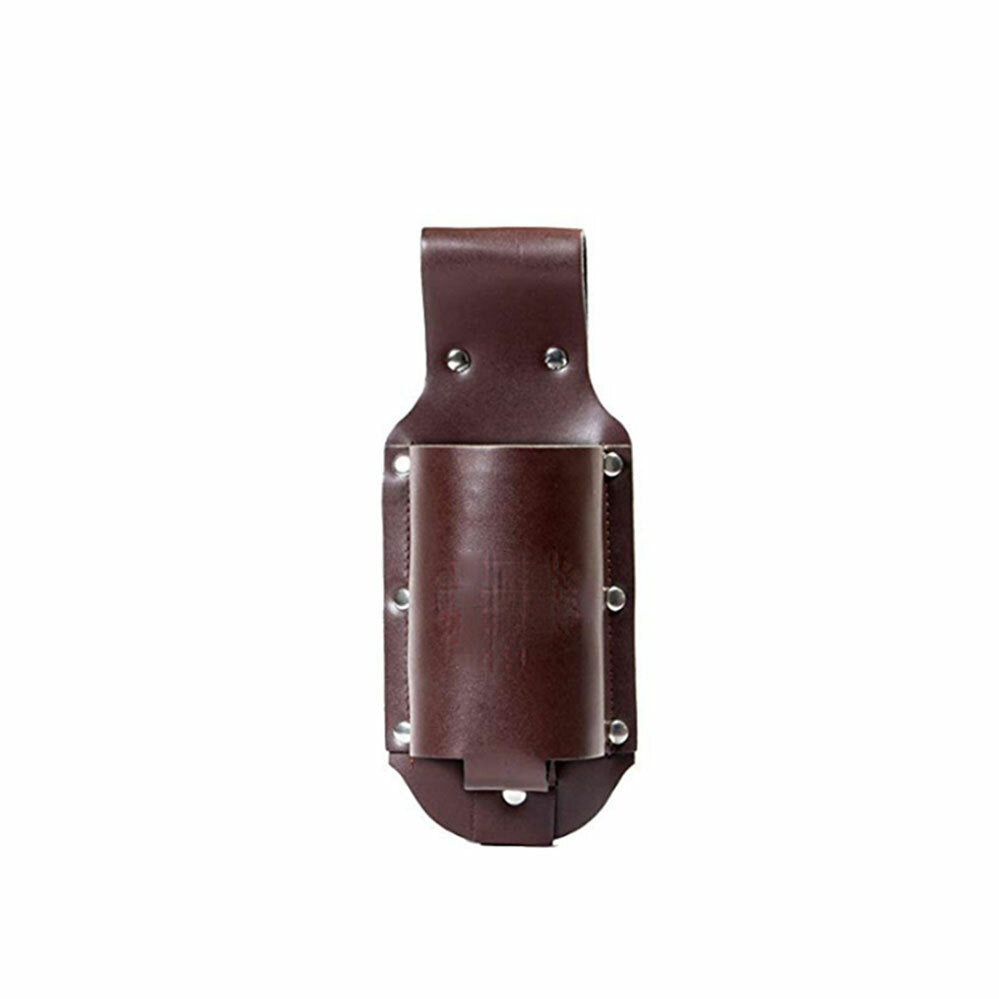 Leather Beer Holster Holder Wine Bottles Case Black Waist Belt Bag Portable