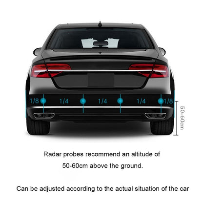 22mm Parking Sensor Kit 12V Car Parking Sensor Kit Reverse Radar Sound  Car