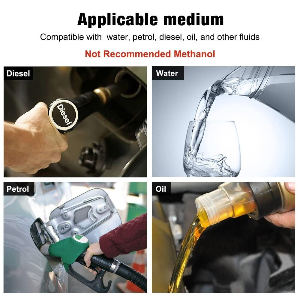 4mm/6mm/8mm/10mm/12mm/14mm Non Return One Way Fuel Check Valve Aluminum Alloy