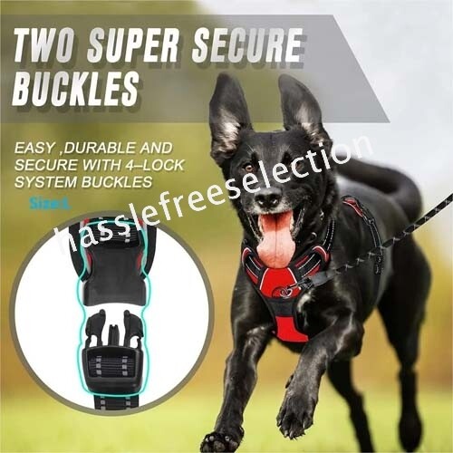 Adjustable No-pull Outdoor Harness Vest S-XL Front Range Mesh Puppy Dog Pet