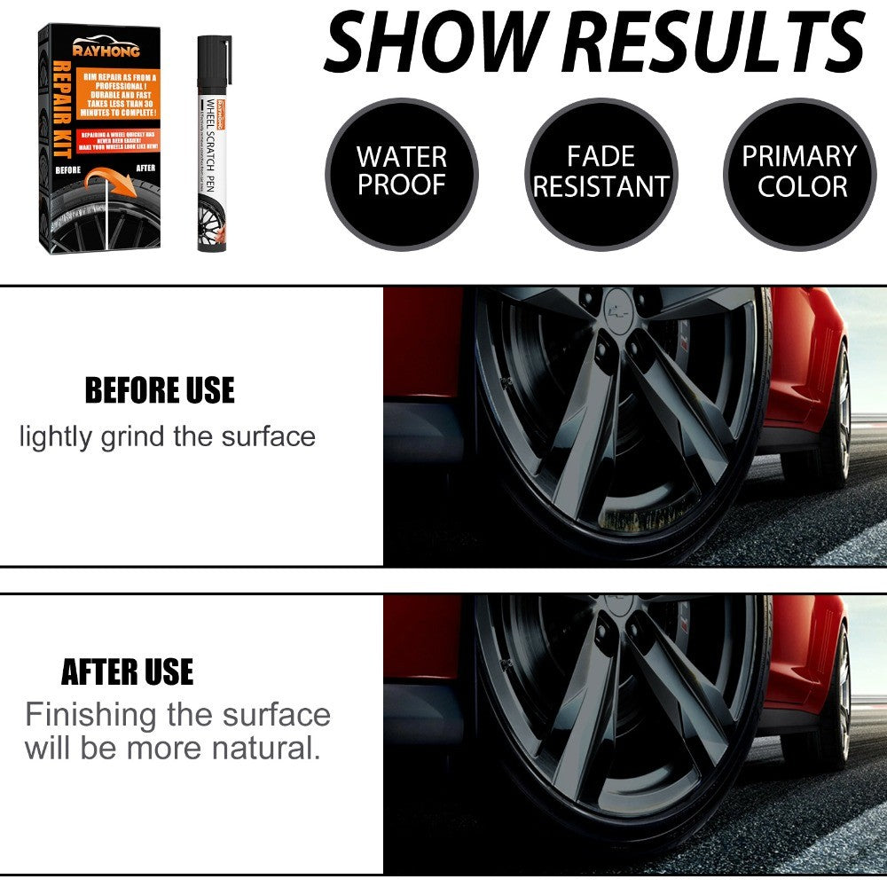 Scratch Repair Car Rim Scratch Repair Kit Paint Repair  Alloy Wheel