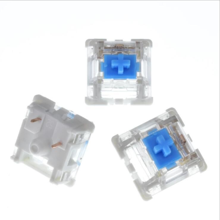 Mechanical Keyboard Switches, Blue Clicky 3-Pin 10/20/50/100Pcs