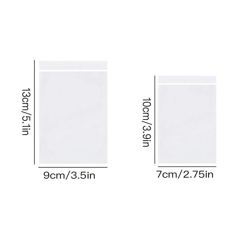 100-1000x Bulk Resealable Zip Bags PE Clear Plastic Bag Zipper AU STOCK NEW