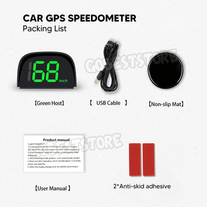 Digital Speedometer Universal GPS Car KMH Head Up Display Display Driving Speed