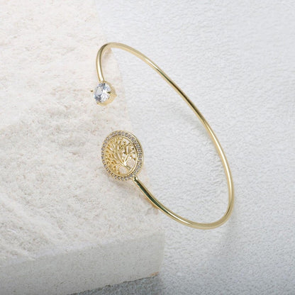 Tree of Life Charm Bracelet Vintage Adjustable Bangle Spiritual Jewelry Women AU