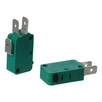 2pcs Green Micro Limit Switches 16A 125/250VAC Limit Switch  PCB Terminals