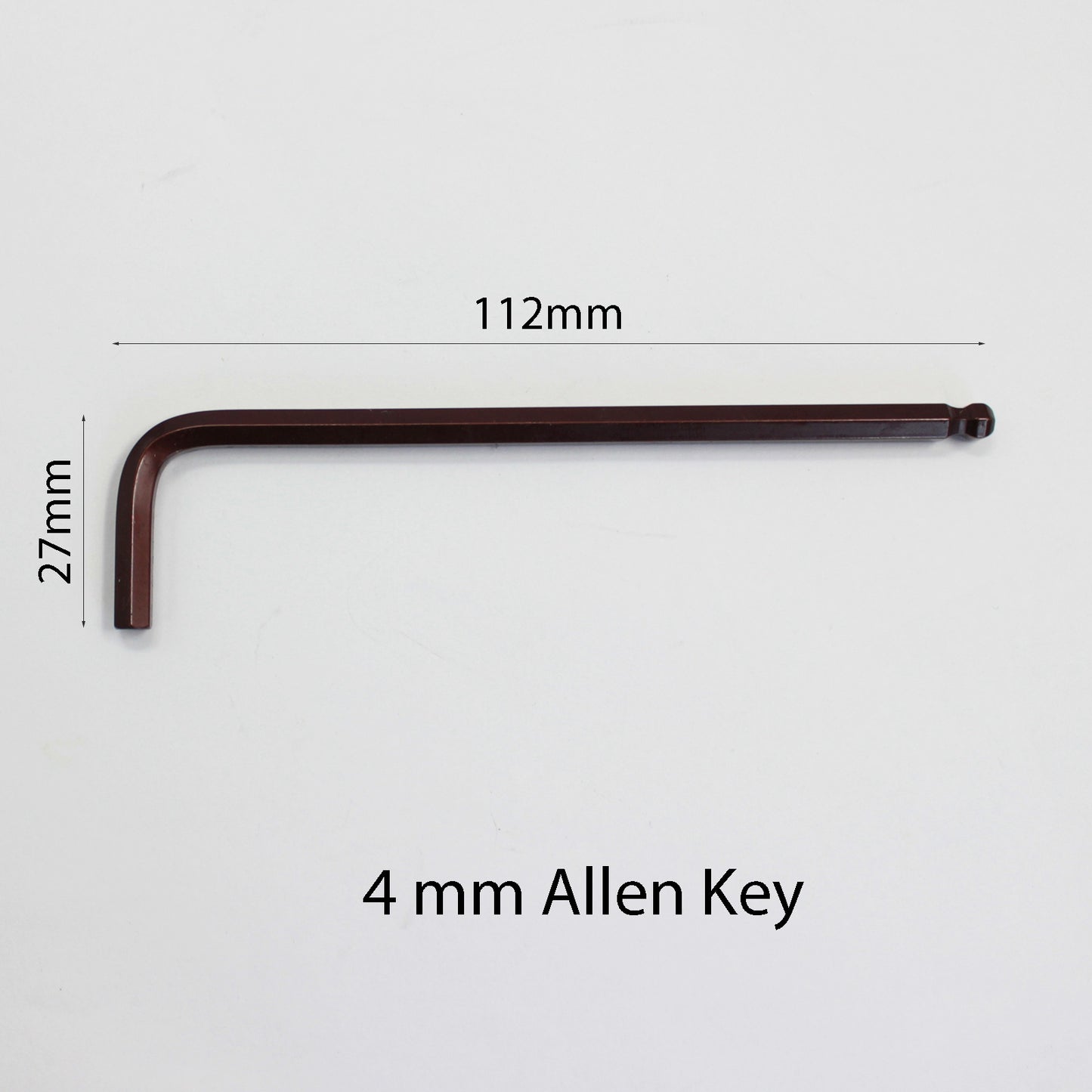Tool Allen Key Size Ball End 4mm 5mm 6mm Hex Key Long Arm Ball Point