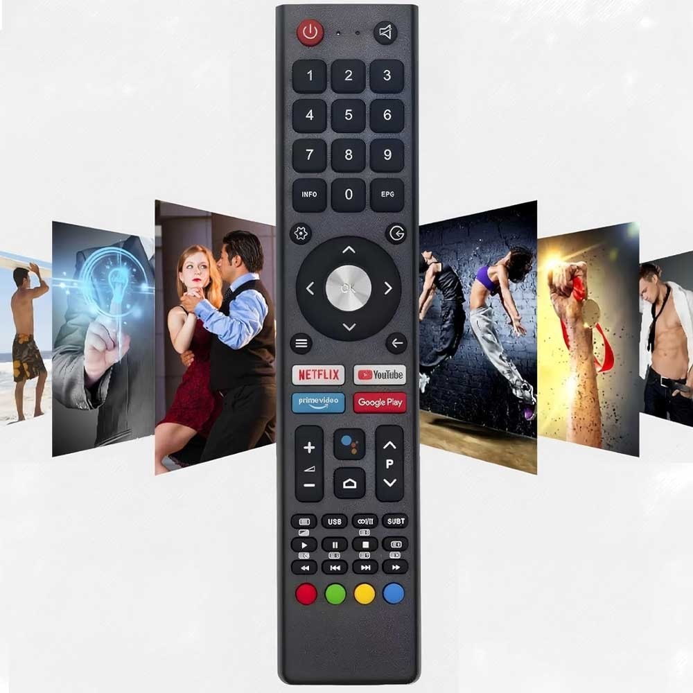Universal Compatible with Kogan TV Replacement Remote Control CHIQ JVC Smart TV Televisions