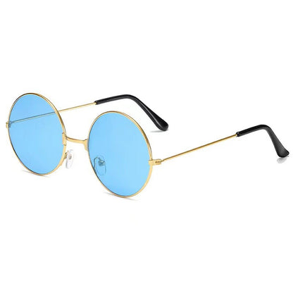 60s HIPPY GLASSES - Red, Blue, Purple, Green Yellow & Pink Hippie John Lennon