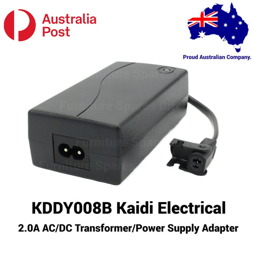 Electric Recliner 2.0A 29V AC/DC Adapter Transformer + 2 Pin Connector- KDDY008B