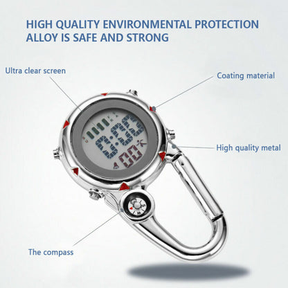 Clip on Carabiner Fob Watch Ambulance Paramedic Technician Nurse Doctor Medic
