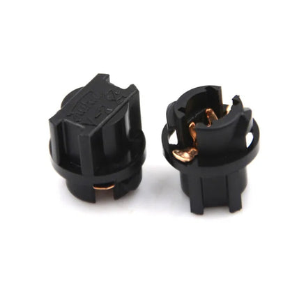 10pcs T5 LED Globe Socket Dash Instrument Cluster Mount Bulbs Holder Light Base