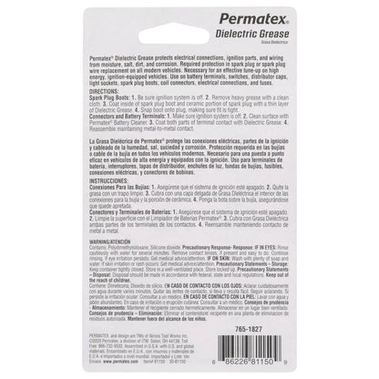 Permatex Dielectric Tune Up Grease 9gr For Electrical Connections Spark Plugs