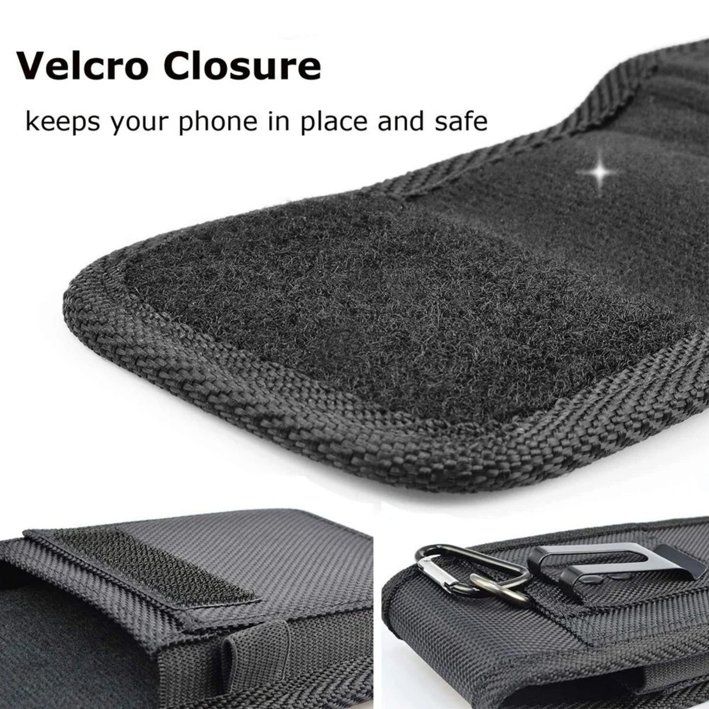 Universal Men Waist Bag Mobile Phone Belt Clip Case Mobile Phone Holster Pouch