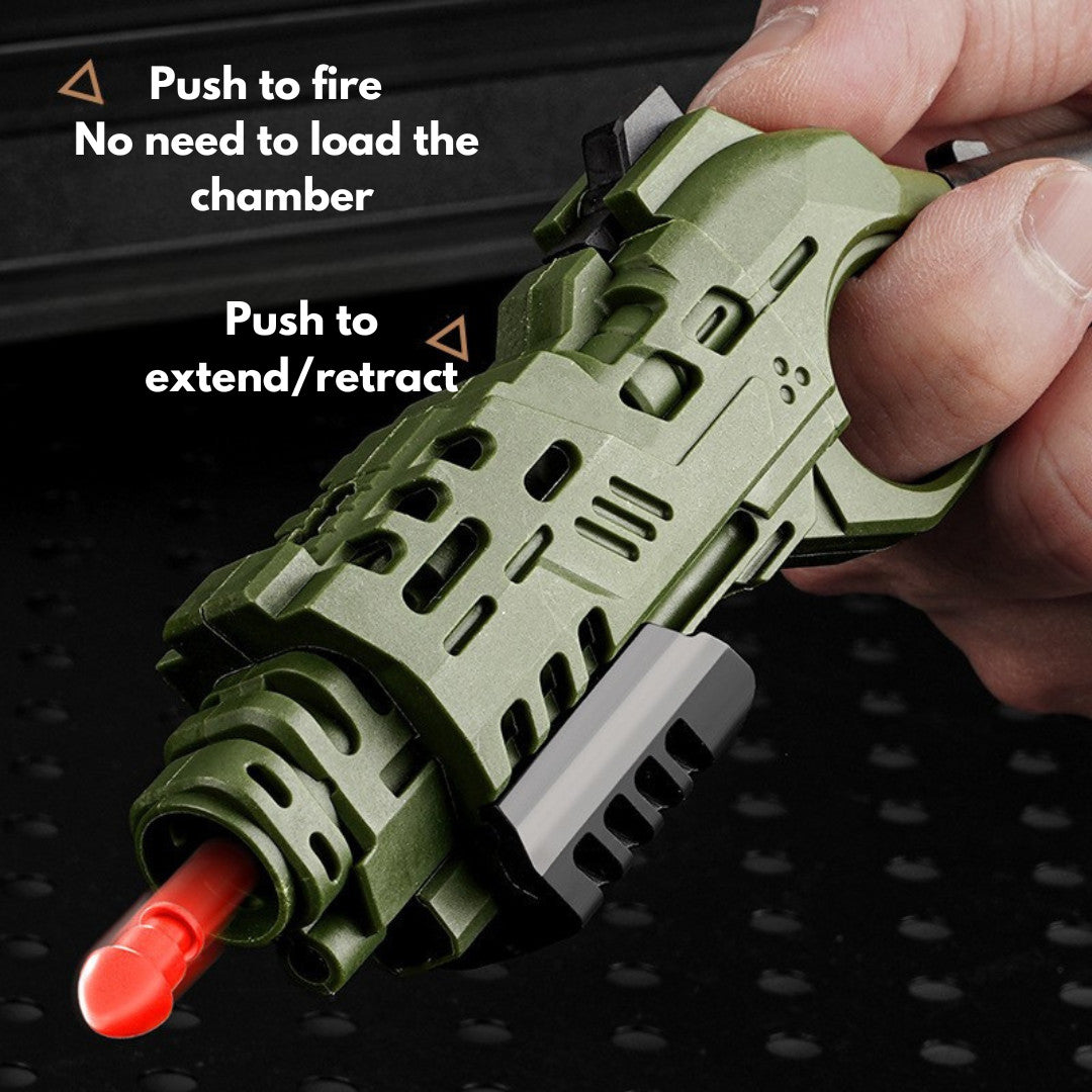 Fidget Toy gun Cool Shotgun Style EDC Slider Pop Gun Stress Relief Toy Gift