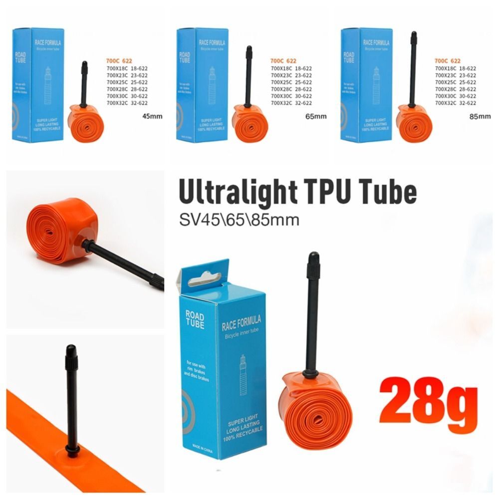 Ultralight Bike Inner Tube Lightweight Road Bicycle TPU Tire Bicycle Accessory