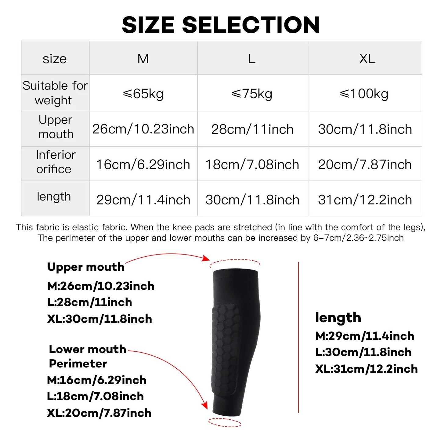 1-2PCS Soccer Shin Guards Pads for Kids Youth Adult Calf Sleeve Compression