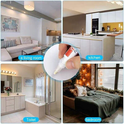 Tile Grout Marker Pen Waterproof Mould Repair Paint Bathroom Floor Gap Restorer
