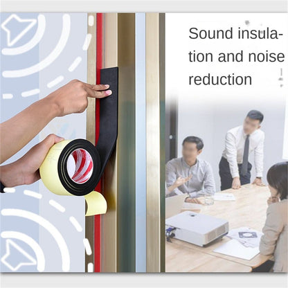 Window Door Foam Sponge Tape Rubber Seal Strip Weather Stripping EVA