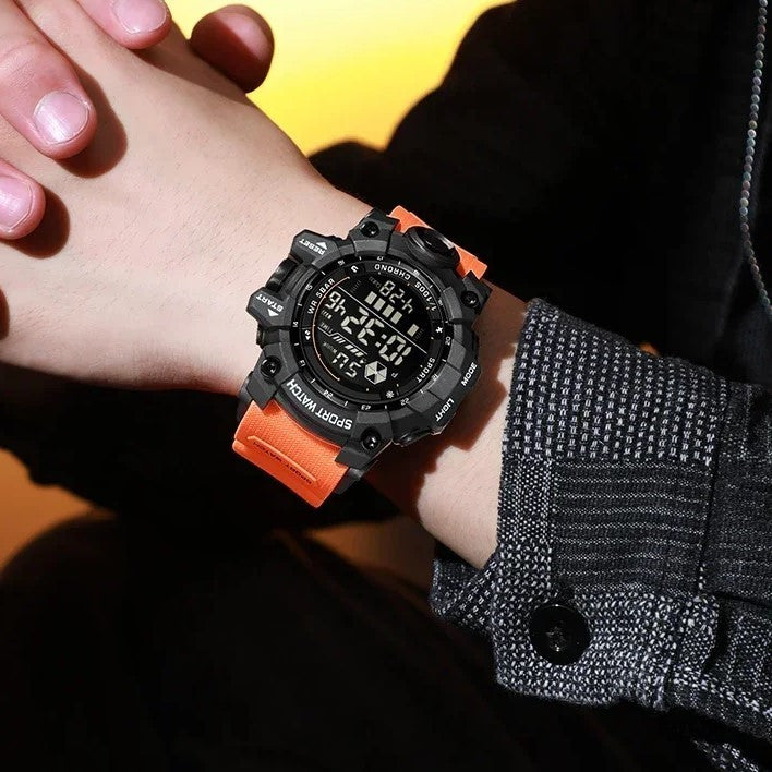 Men's Waterproof Digital Quartz Sport Fashion Electronic Wrist Watch AUS