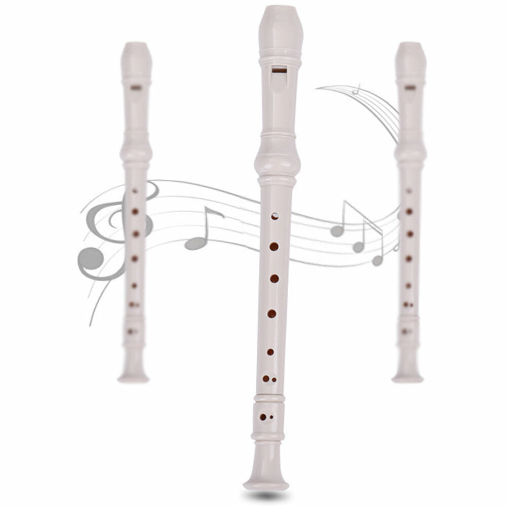 8-hole Instrument with Music Recorder Soprano Colorful Descant Cleaning Rod
