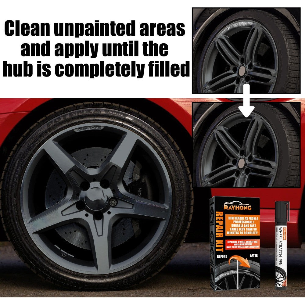 Scratch Repair Car Rim Scratch Repair Kit Paint Repair  Alloy Wheel