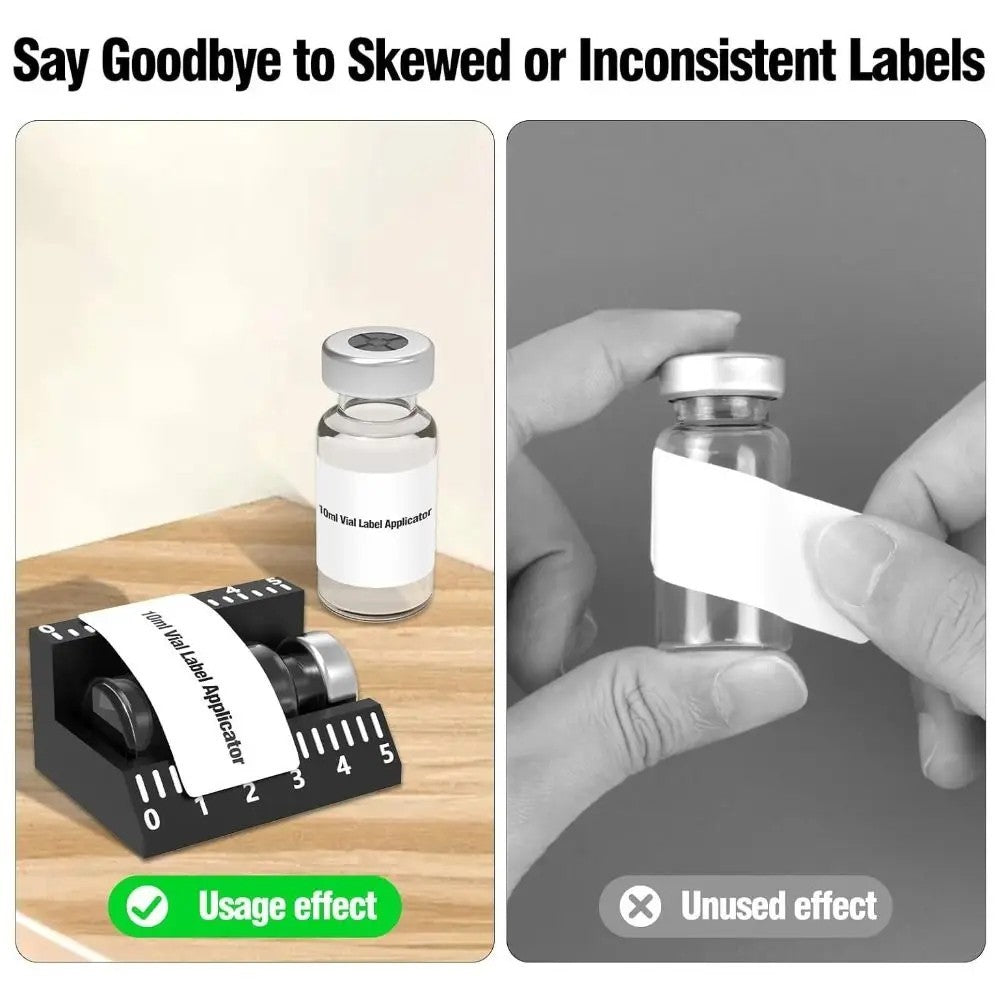 3ml/10ml Vial Label Applicator Precise Application Labeling Tools Labs