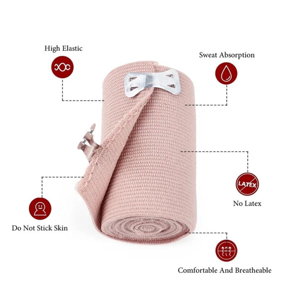 Sweatproof Strong Compression Bandage Wrap Breathable Binding Straps
