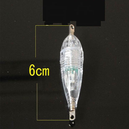 Underwater Diamond Shape Fishing Squid LED Lure Light Flash Lamp Bass Spoon