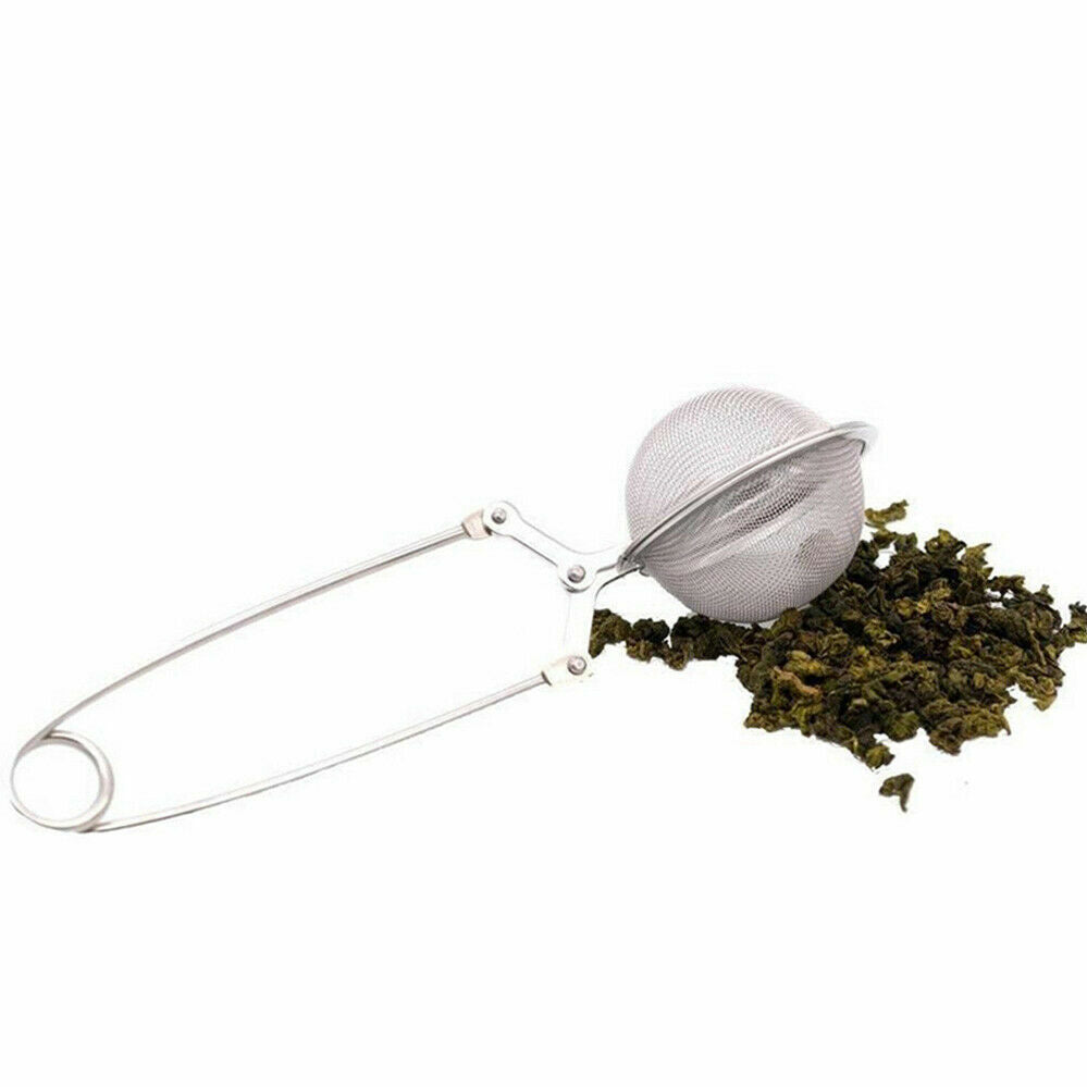 2pcs Herbs Loose Strainer Tea Mesh Ball Infuser Leaf Stainless Reusable