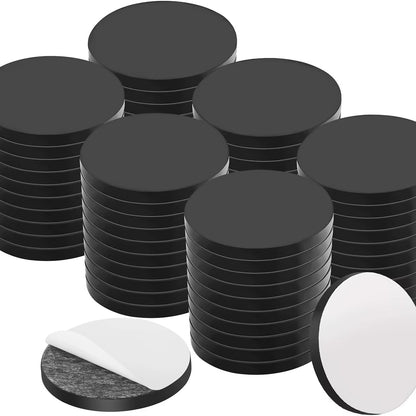 Easy-Peel 0.8" Magnetic Dots - Strong Adhesive, Flexible Sticky Magnets for Phot