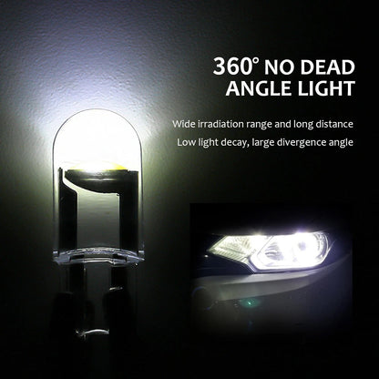 24V T10 W5W LED COB Globes Truck Interior Dash Parker Number Plate Light Bulb