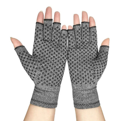 Compression Copper Arthritis Gloves Hand Wrist Support Finger Pain Relief Brace