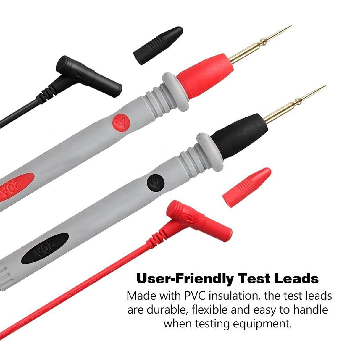 Fluke Multimeter Test Leads Alligator Clip Electrical Probe Universal Accessorie